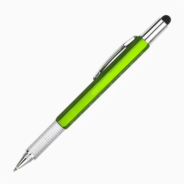 6-In-1 Multi-Tool Ruler Screwdriver Touch Pen