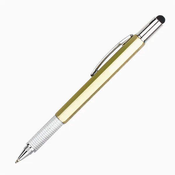 6-In-1 Multi-Tool Ruler Screwdriver Touch Pen