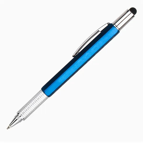 6-In-1 Multi-Tool Ruler Screwdriver Touch Pen