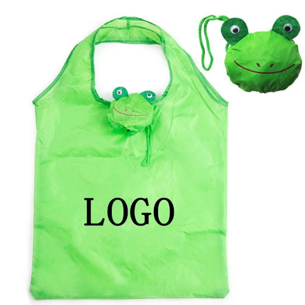 Frog Shaped Folding Shopping Bag