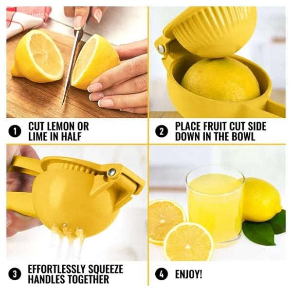 Lime Lemon Manual Squeezer Citrus Juicer for Max Extraction