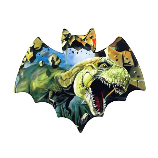 Full Color Bat Shape Silicone Mouse Pad