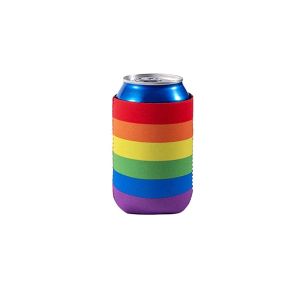 Pro Gay Rights Rainbow Can Coolie Drink Coolers