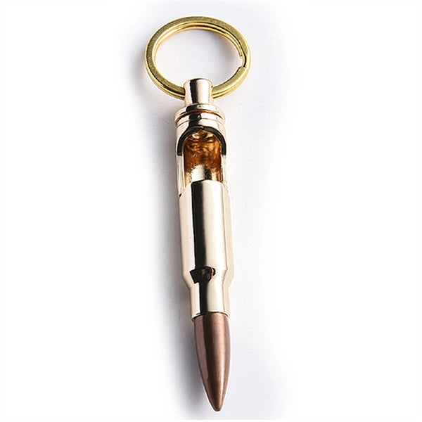 Bullet Bottle Opener Keychain