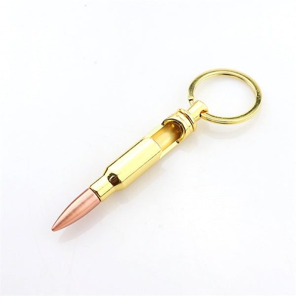 Bullet Bottle Opener Keychain