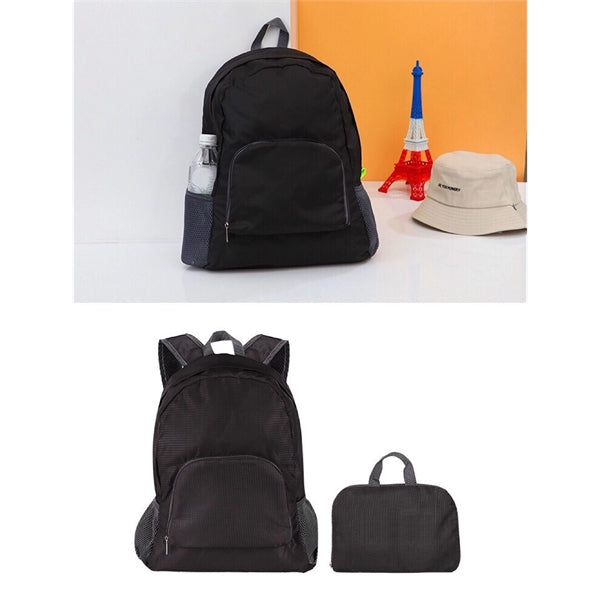 Customize 420D Oxford Fabric Foldable Travel Backpack