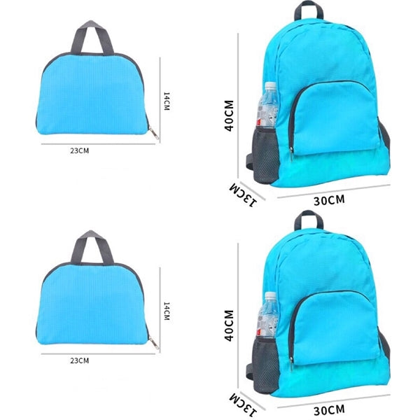 Customize 420D Oxford Fabric Foldable Travel Backpack