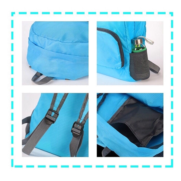 Customize 420D Oxford Fabric Foldable Travel Backpack