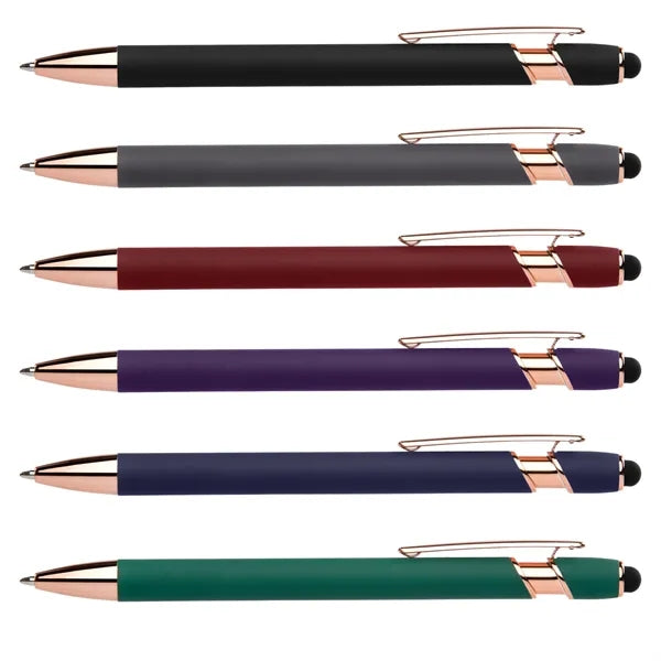 Ellipse Softy Rose Gold Classic w/ Stylus - Silver Laser