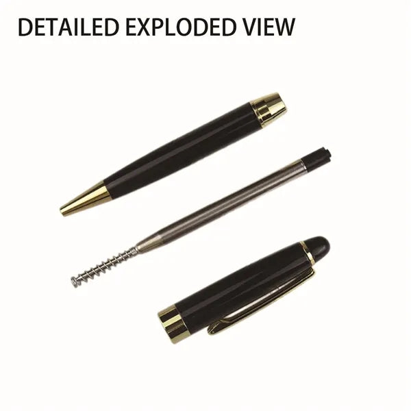 0.5mm Black Gel Ink Pen with Bullet Tip