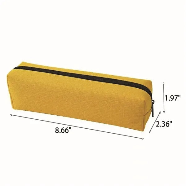 Solid-color Oxford cloth pencil case