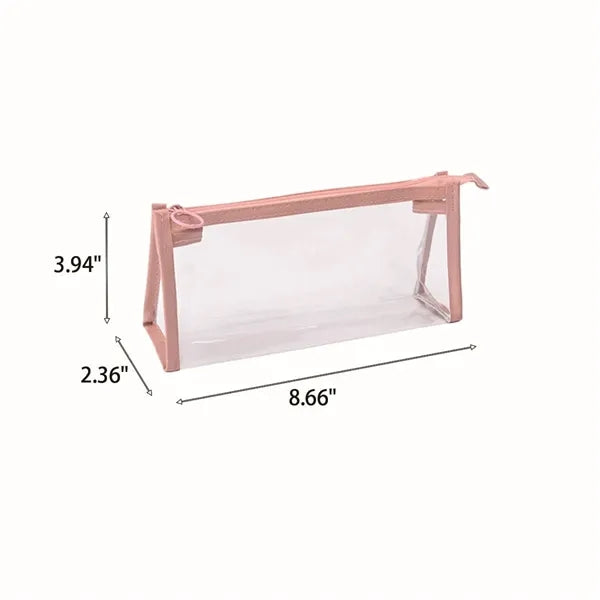 PVC transparent waterproof pen case