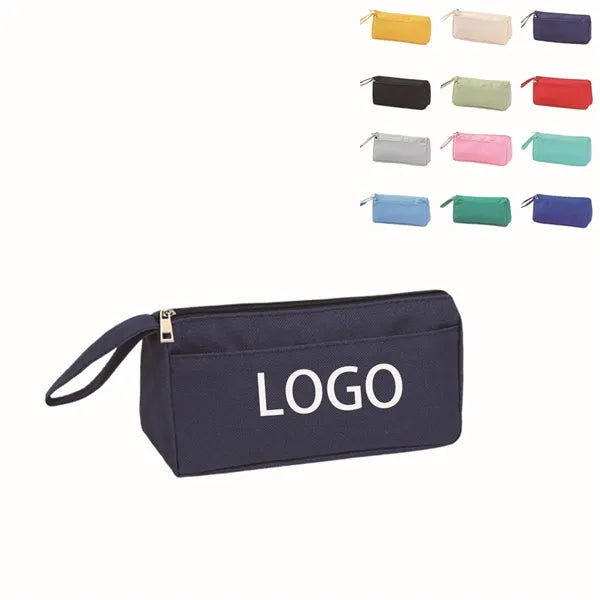 Large-capacity double-layer pen bag