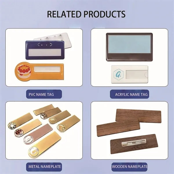 Name tags customization