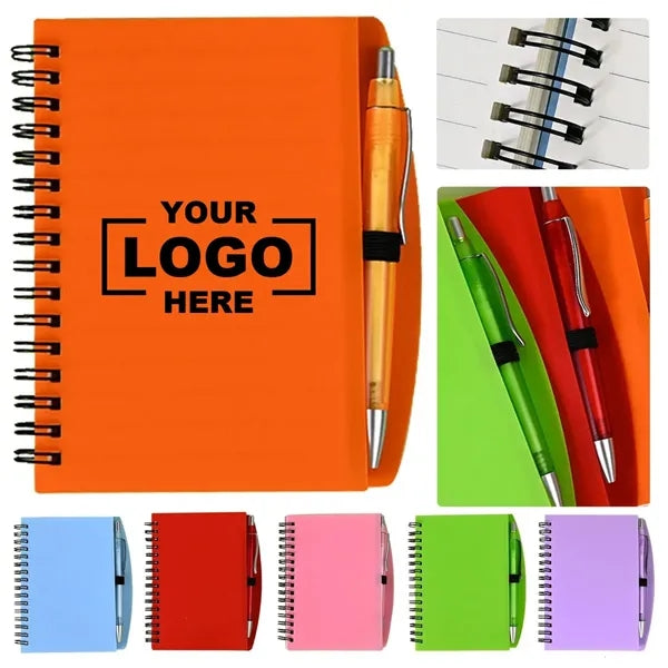A6 Spiral Notebook With Pen