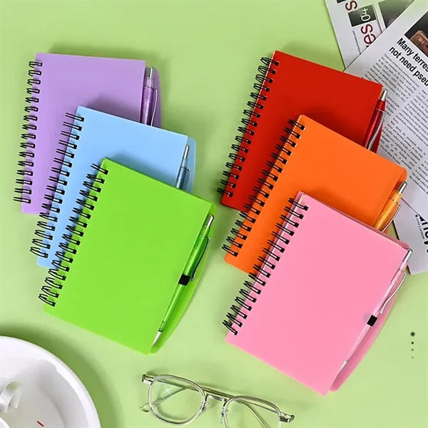 A6 Spiral Notebook With Pen
