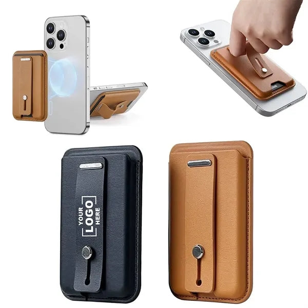 MagSafe Magnetic Wallet Card Holder Phone Stand
