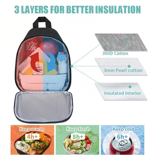 Oxford Sling Insulated Lunch Bag