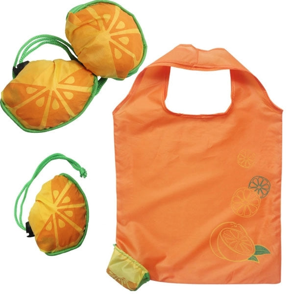 Orange Shape Foldable Shopping Bag