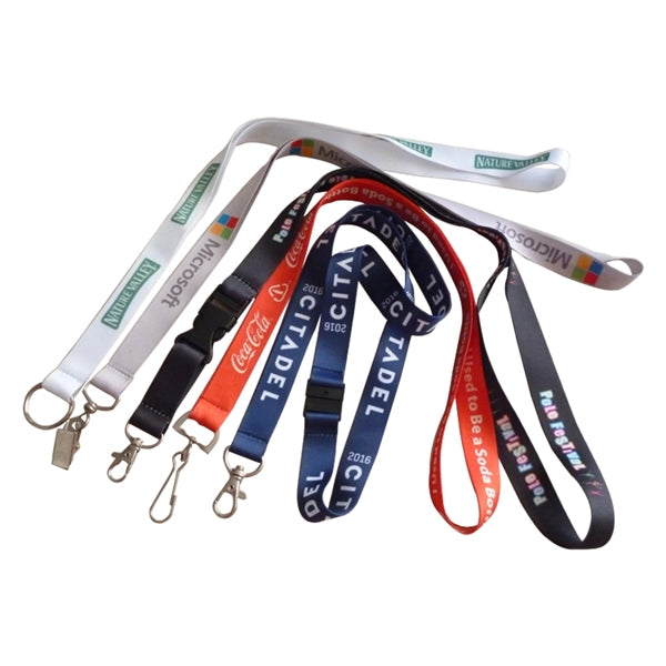 Polyester lanyard