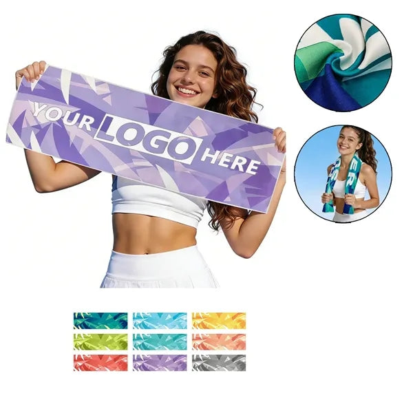 Premium Microfiber Sports Towel Absorbent Gym Running 40x12"