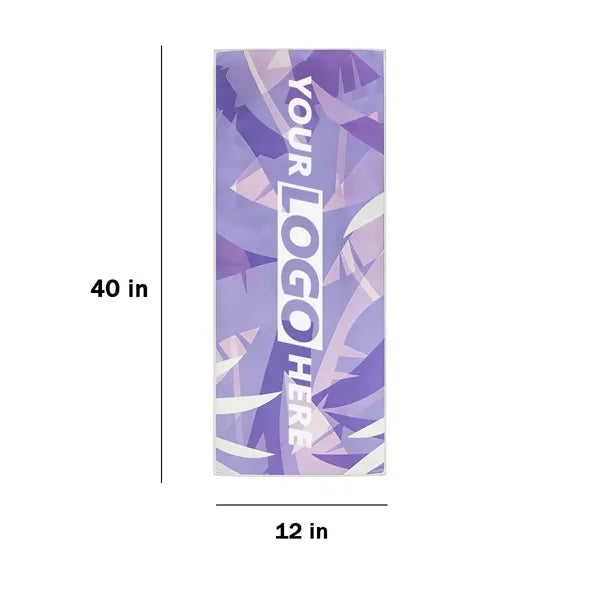 Premium Microfiber Sports Towel Absorbent Gym Running 40x12"