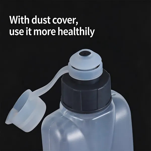 12 oz Food-Grade Plastic Portable Sports Water Bottle