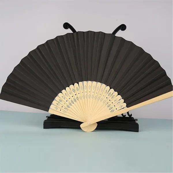Bamboo Paper Folding Hand Fan