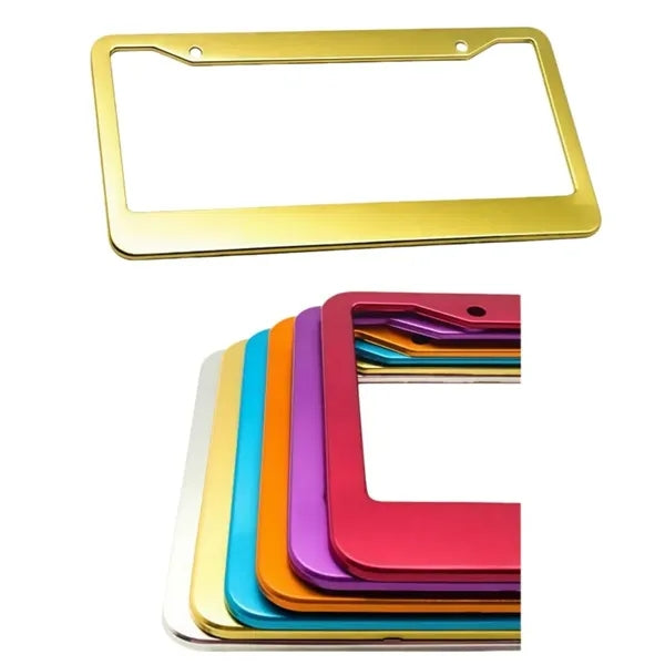 Aluminum License Plate Frames for Brand Promo Gift Campaign