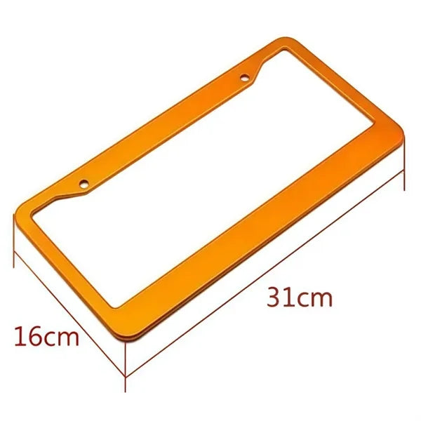 Aluminum License Plate Frames for Brand Promo Gift Campaign