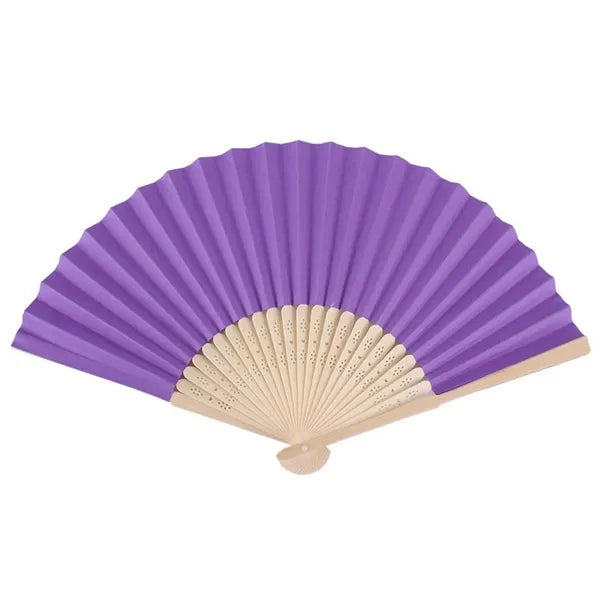 Silk Cloth Folding Hand Fan