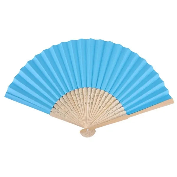 Silk Cloth Folding Hand Fan