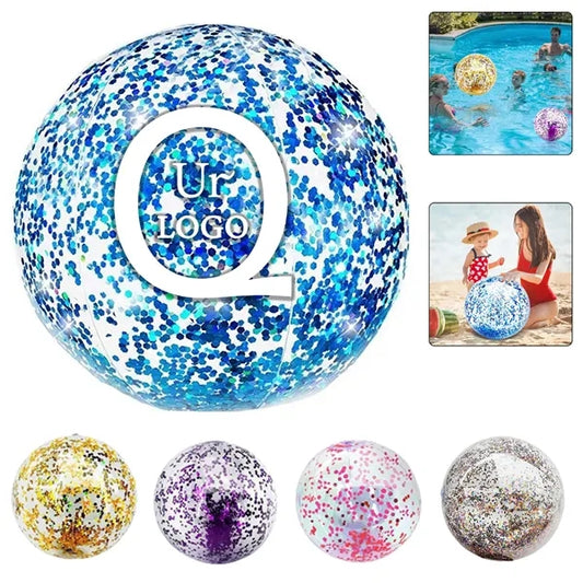 Inflatable Sequin Beach Ball