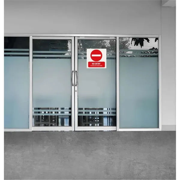 12" x 12" Opaque Window Cling