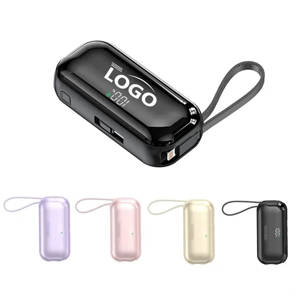 5000mah Portable Mini Capsule Power Bank