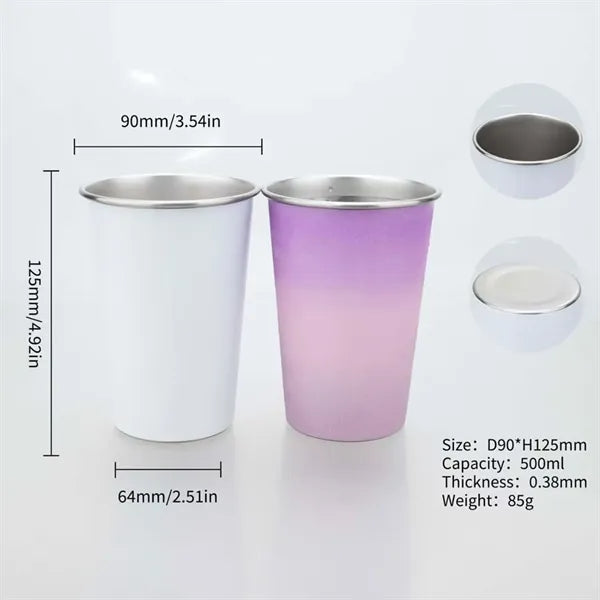 16oz Color Changing Tumbler