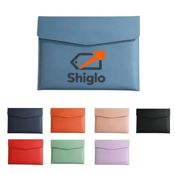 Large Capacity Business Office PU Leather Folder Bag