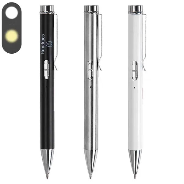 2 in 1 Ballpoint Pen with Light