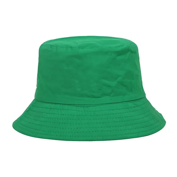 Solid Color Cotton Bucket Hat