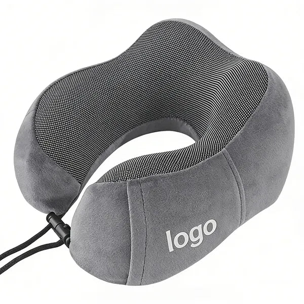 High-Resilience Memory Foam Travel Pillow