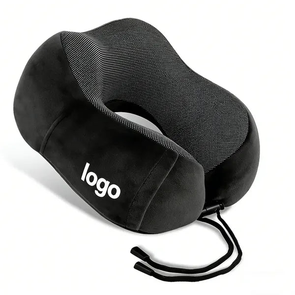High-Resilience Memory Foam Travel Pillow