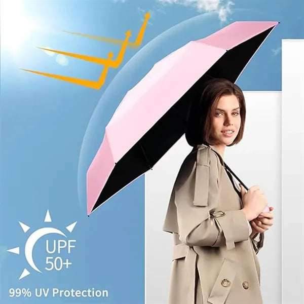 Mini Portable Umbrella with Case