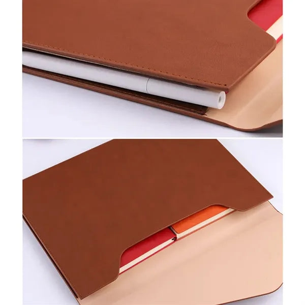 A4 Leather Document Folder Portfolio Organizer