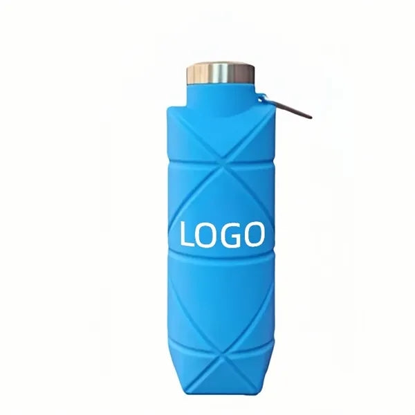 Collapsible Silicone Bottle Sport for Brand Promo Gift