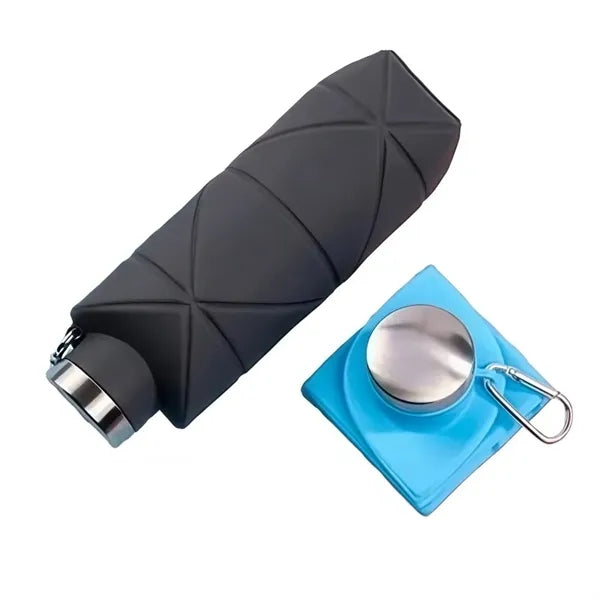 Collapsible Silicone Bottle Sport for Brand Promo Gift