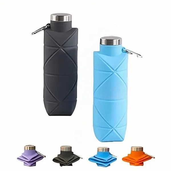 Collapsible Silicone Bottle Sport for Brand Promo Gift