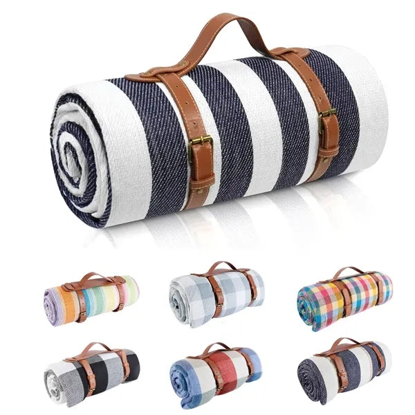 80"x 80" Waterproof and Foldable Beach Picnic Blanket