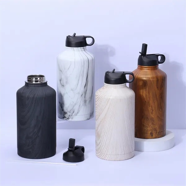 Insulated Stainless Steel Water Bottle With Straw