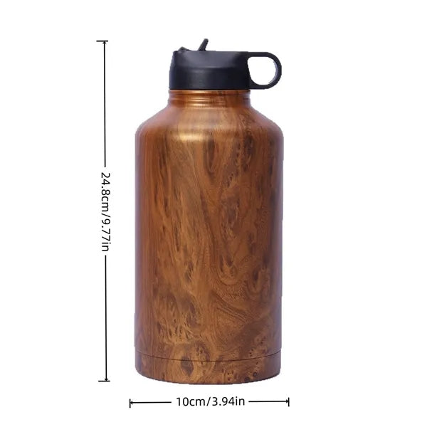 Insulated Stainless Steel Water Bottle With Straw