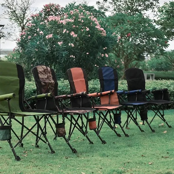 Collapsible Camping Chairs With Cup Holders And Carry Bag
